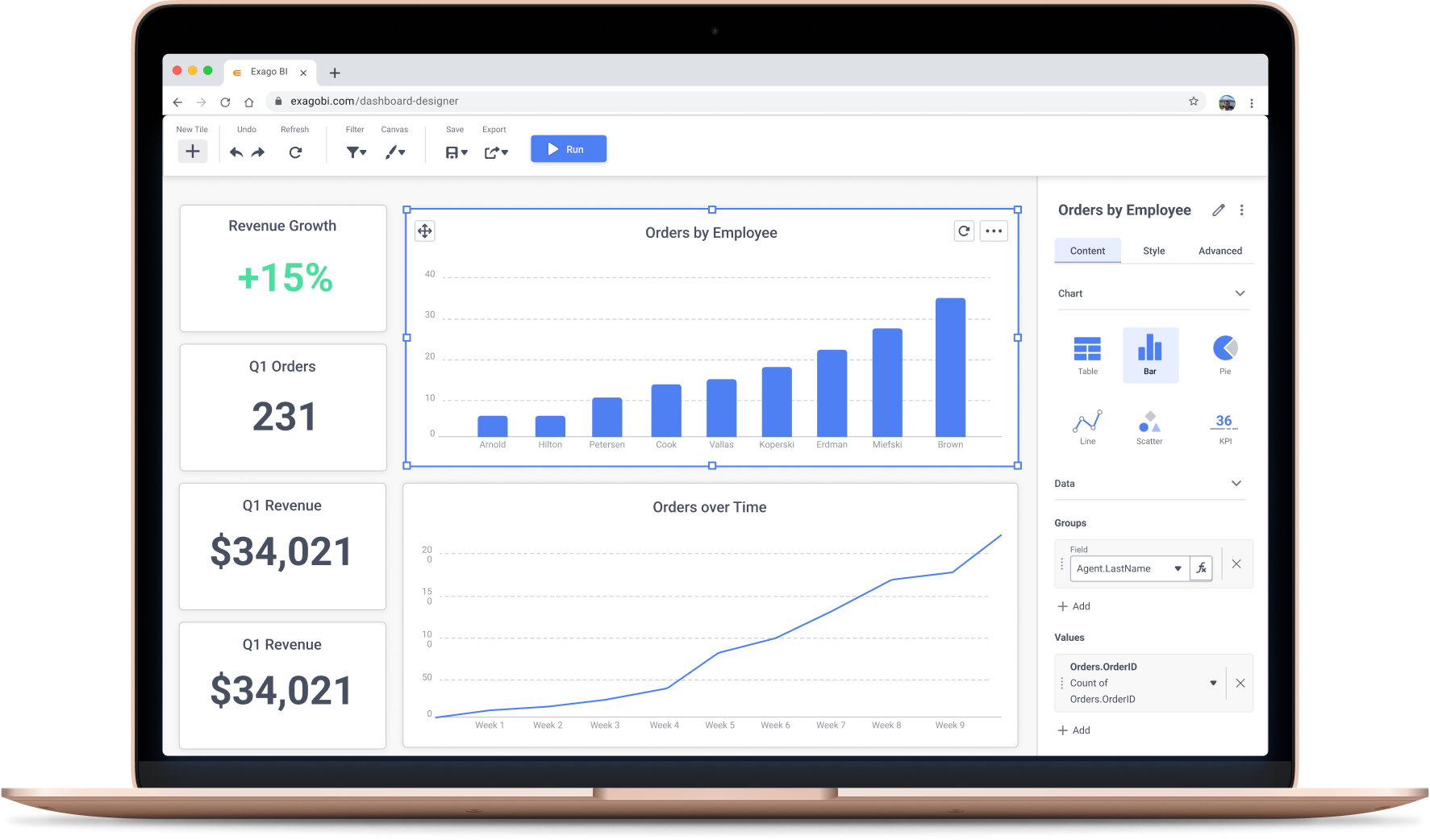 Reporting & Dashboard Platform